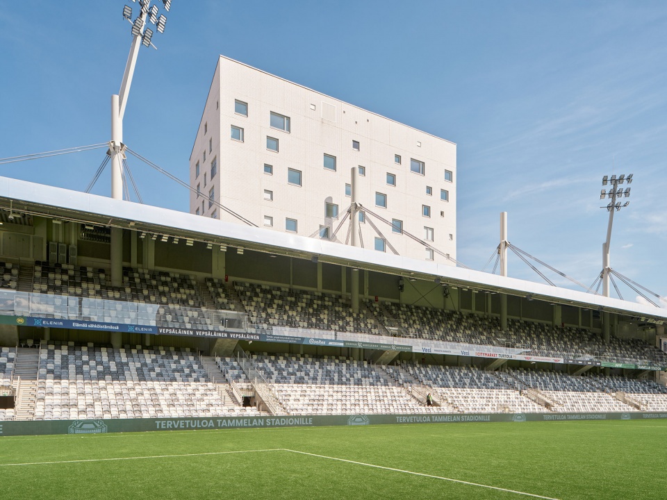 tammela stadium by jkmm architects