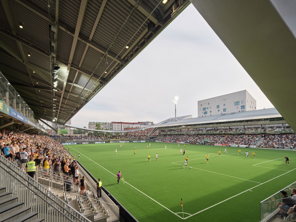 tammela stadium by jkmm architects