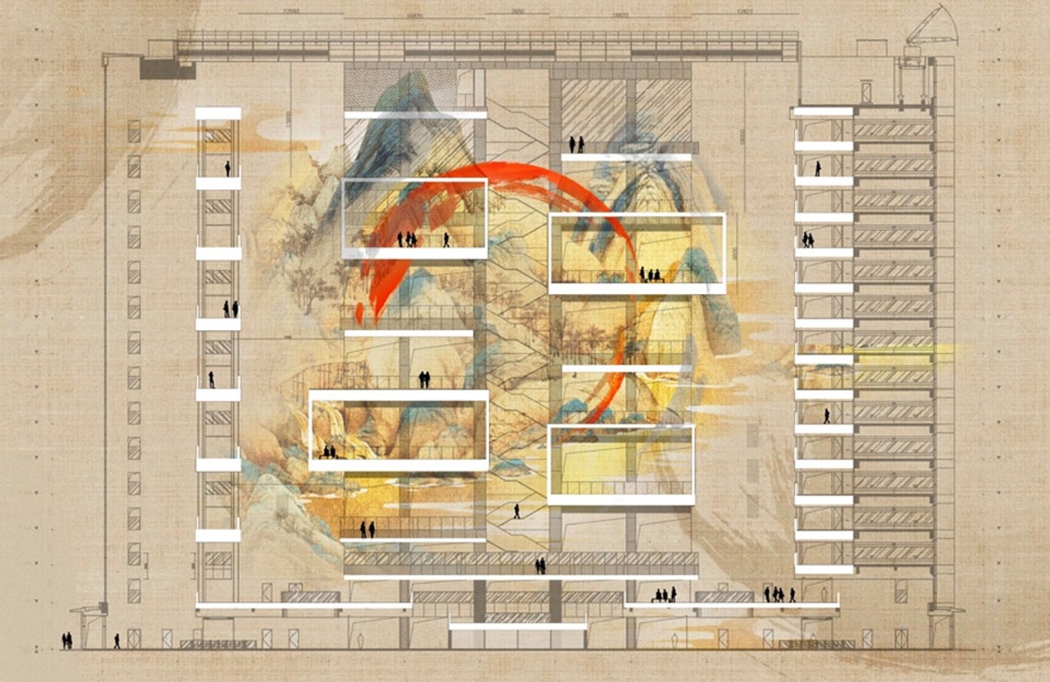 alibaba global headquarters visitor center artwork by liling art design studio
