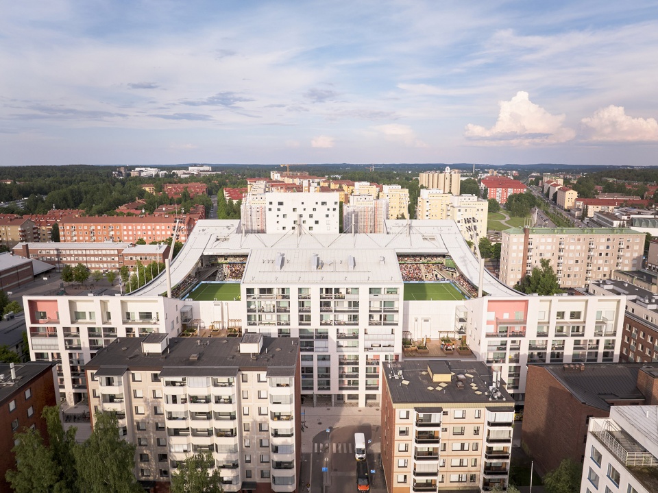 tammela stadium by jkmm architects