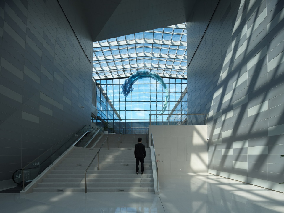 alibaba global headquarters visitor center artwork by liling art design studio
