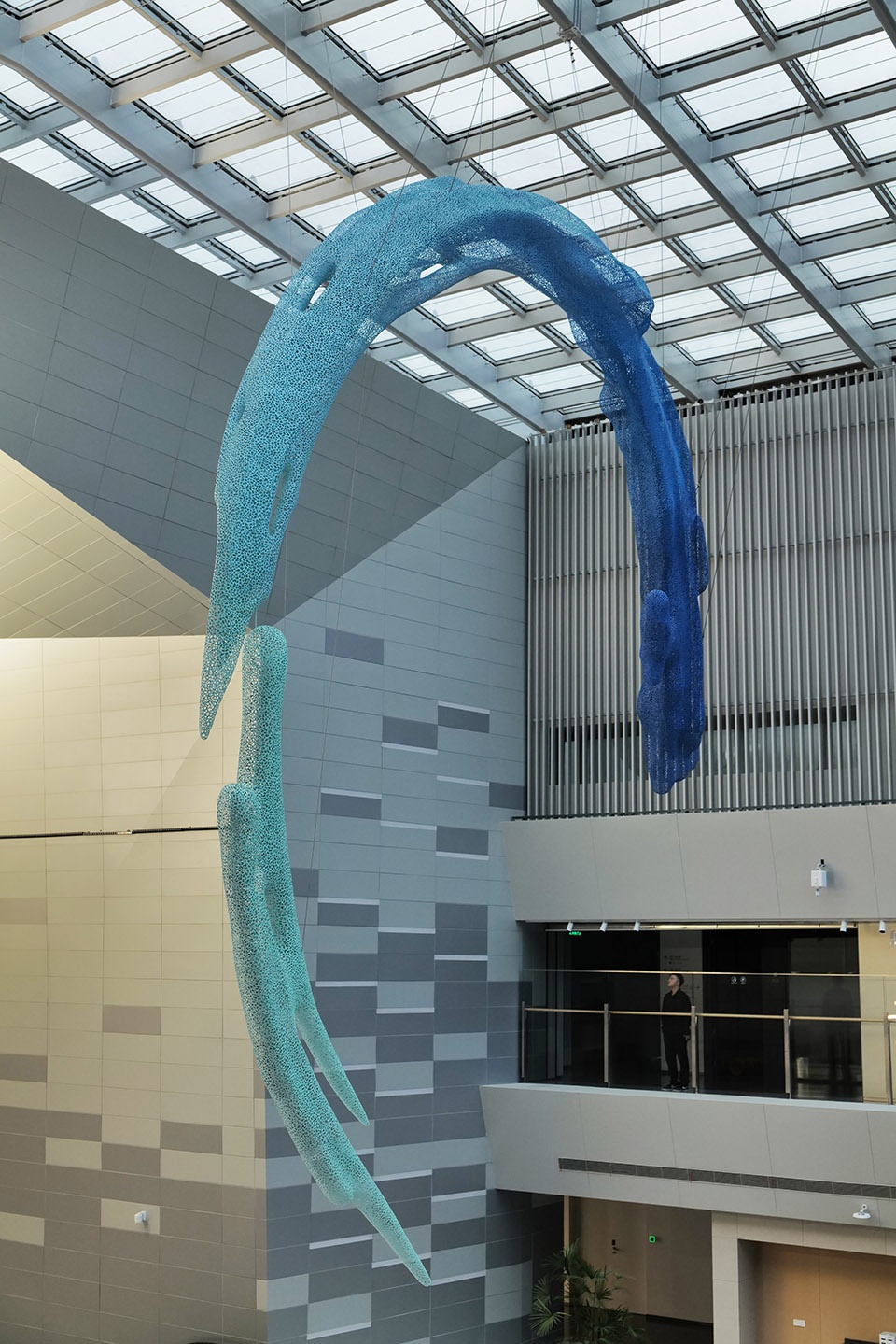 alibaba global headquarters visitor center artwork by liling art design studio