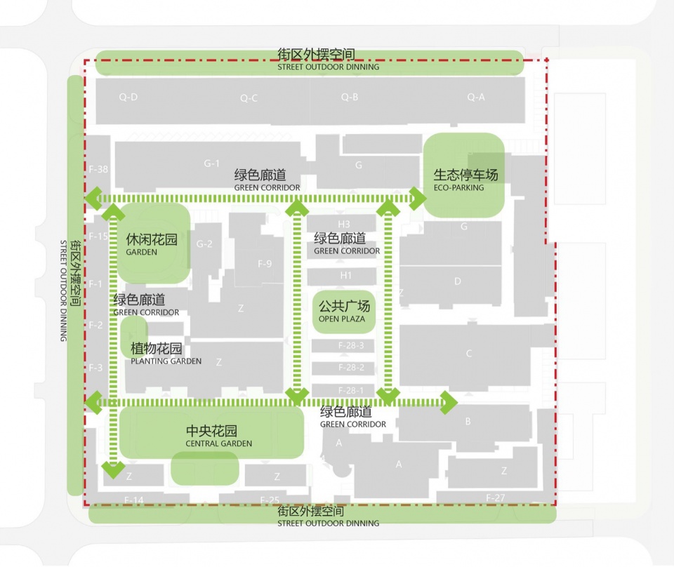 Beijing Sanlitun West 5th St No 5 Campus by OneScape