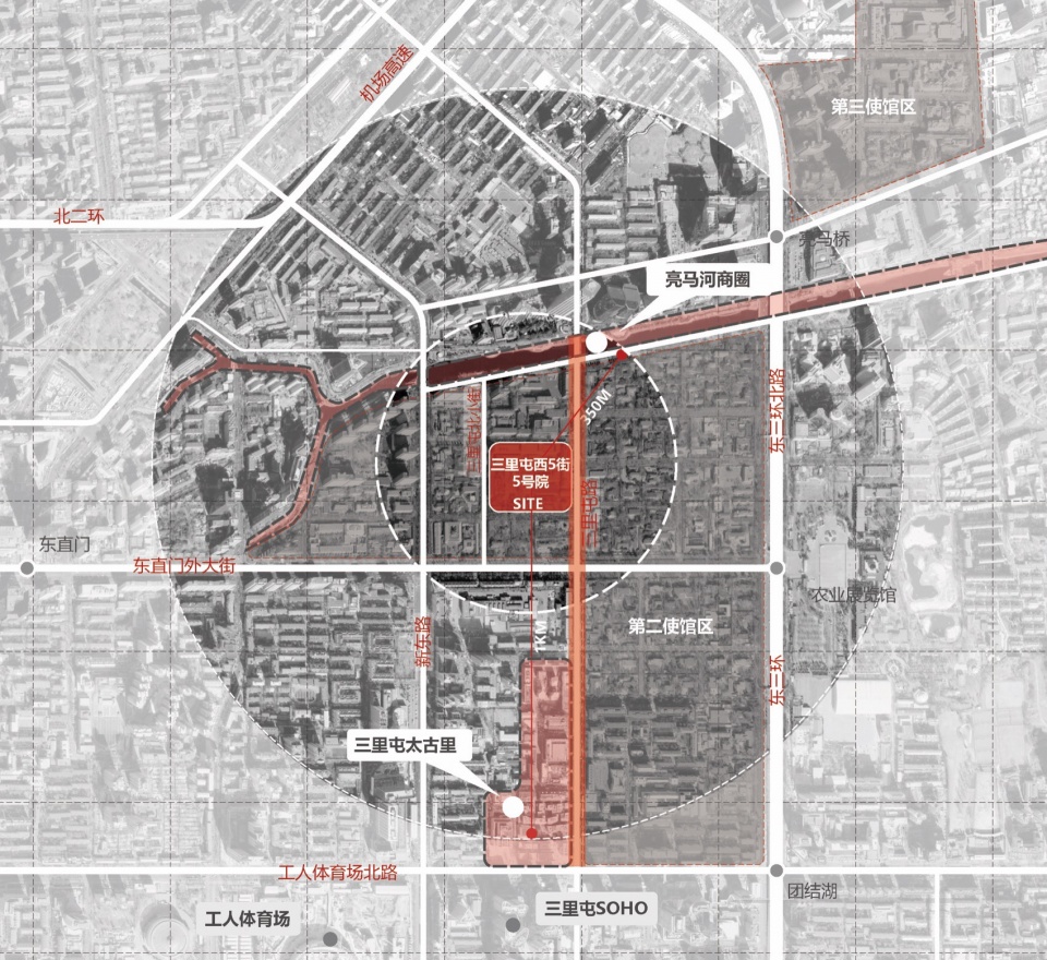 Beijing Sanlitun West 5th St No 5 Campus by OneScape
