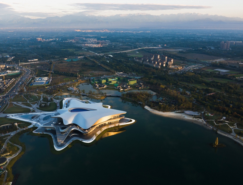 ZHA Chengdu Science Fiction Museum Photo by Arch Exist 1