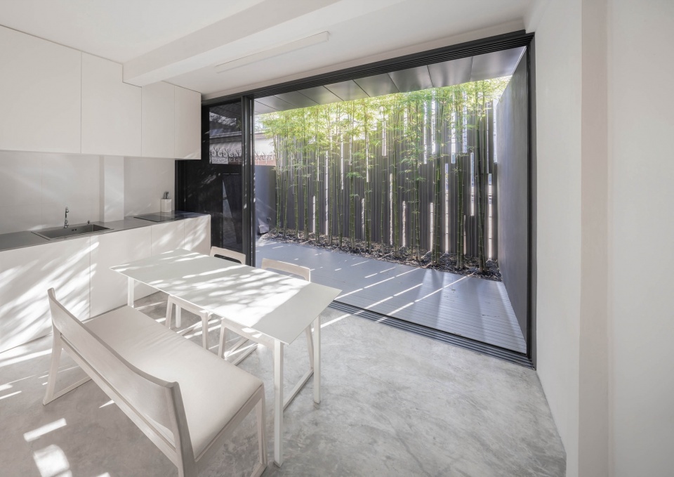 Interior space creates a time less sense