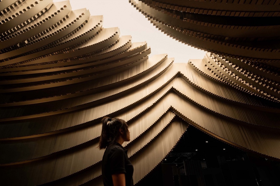 The architecture not only provides function but also inspires future imagination ©DOF SkyGround