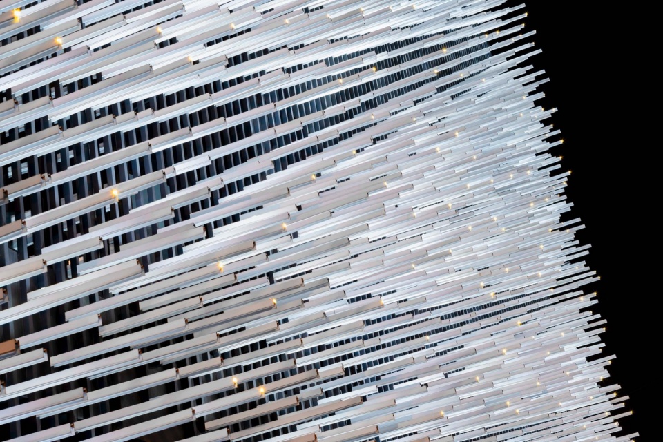 The architecture is shaped by light and shadow ©W Workspace