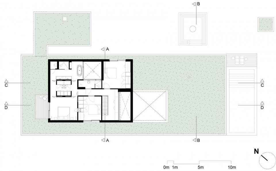 i29 architects HPV FLOORPLAN FIRST FLOOR 1 100
