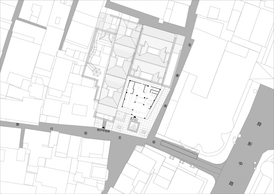 银行街平面©平介设计bank street kaijia area renewal design