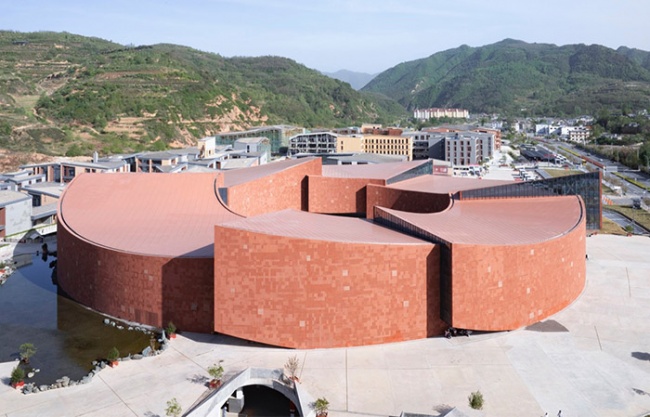 Maiji Mountain Visitor Center by ZXD Architects + BIAD