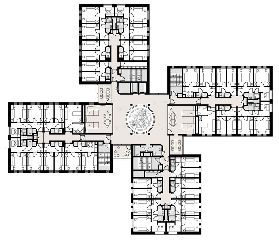 student housing no 7 by projekt praga