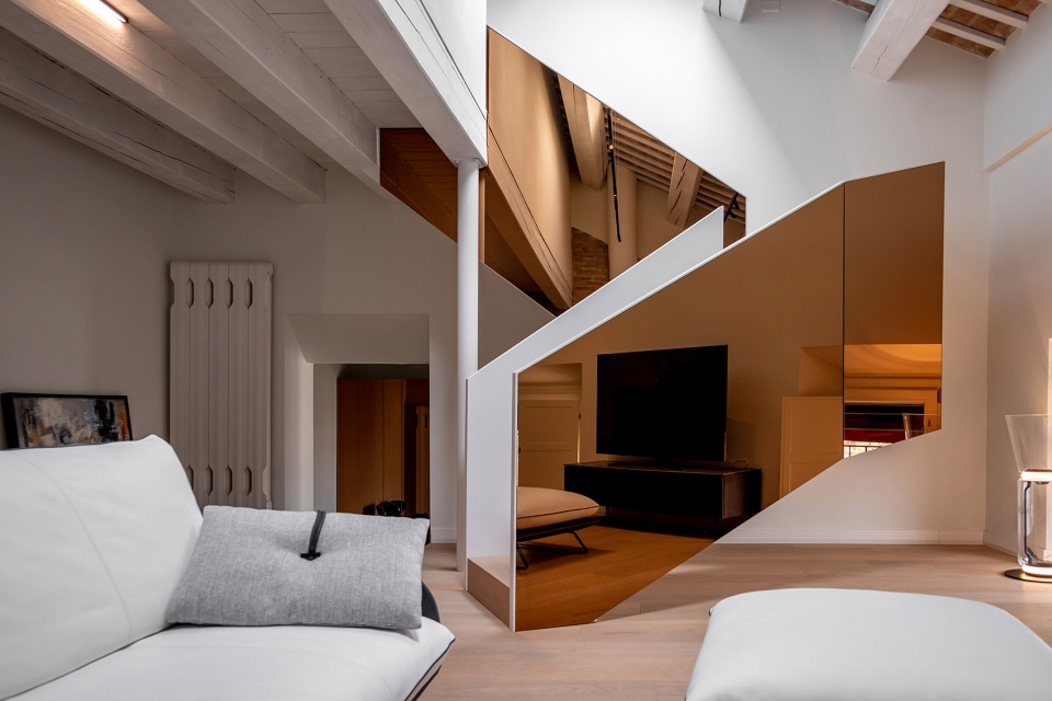 the nap penthouse by tisselli studio architetti
