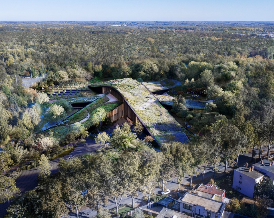 Hungarian Natural History Museum by BIG