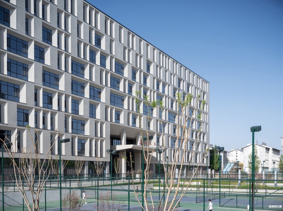 Taiyuan Normal University Teacher Education Training Center by Architectural Design Research Institute of SCUT Taozhi Studio