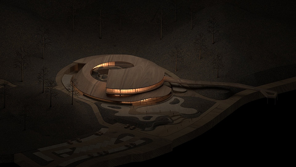 jiangxi gian salamander cultural and creative experience center by hesion architecture office