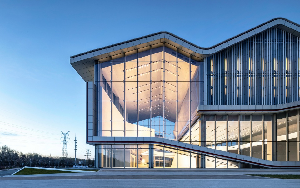 qijing innovation exhibition space by architectural design research institute of scut