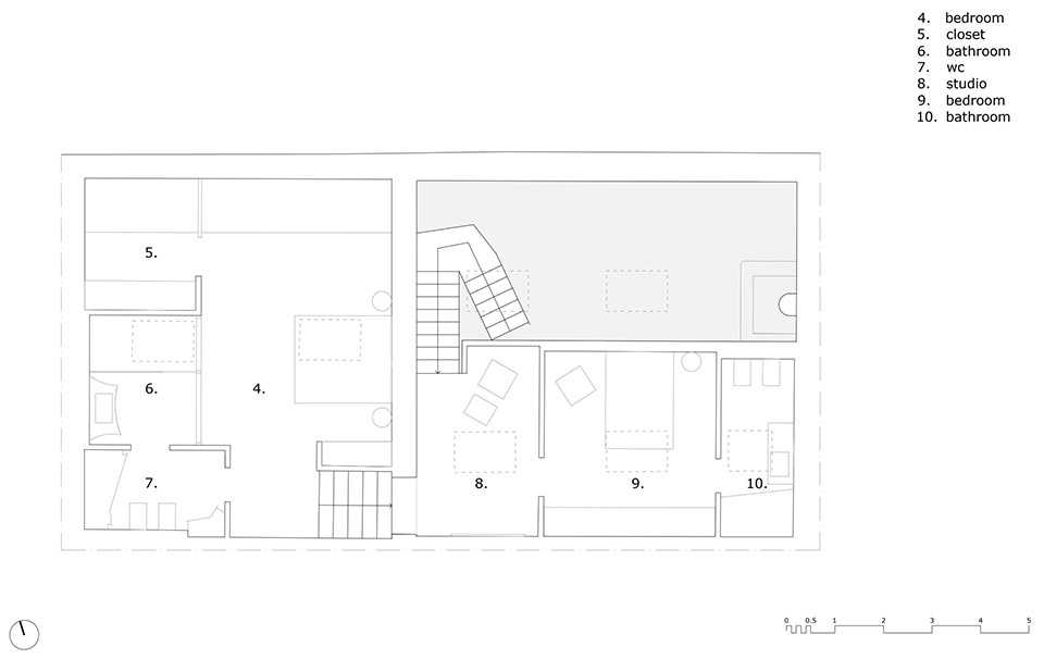 the nap penthouse by tisselli studio architetti