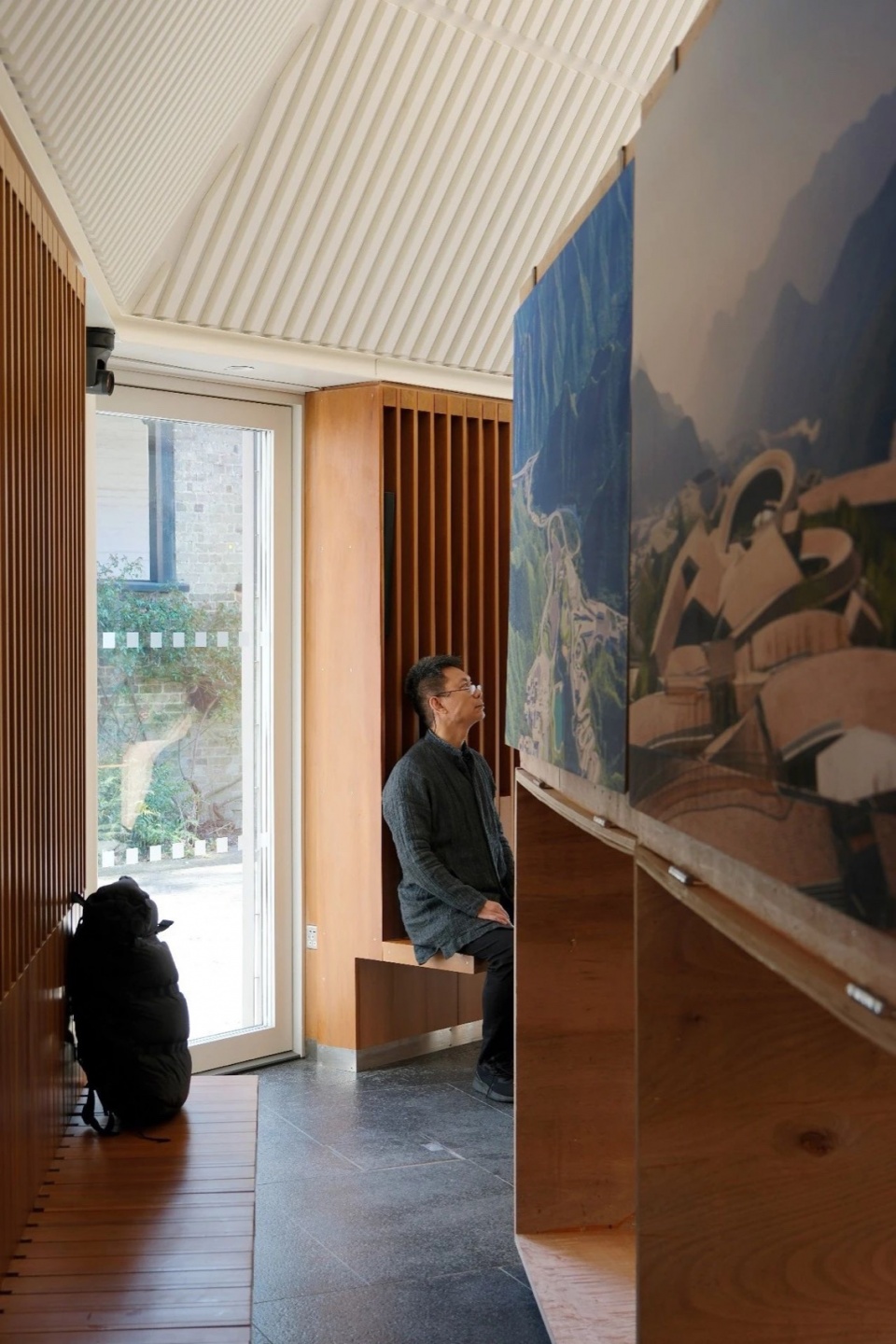 ATELIER LI XINGGANG Integrated Geometry and Poetic Scenery Yanqing Olympic Park 2062 The Interaction between Technology and Poetry