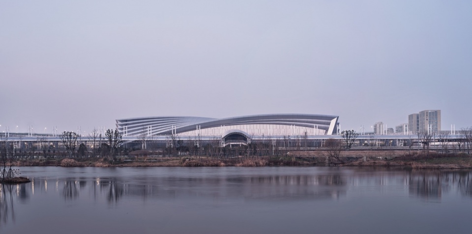 China Yellow Sea Wetlands Museum Railway Park by DuShe Architectural Design Co Ltd Shanghai