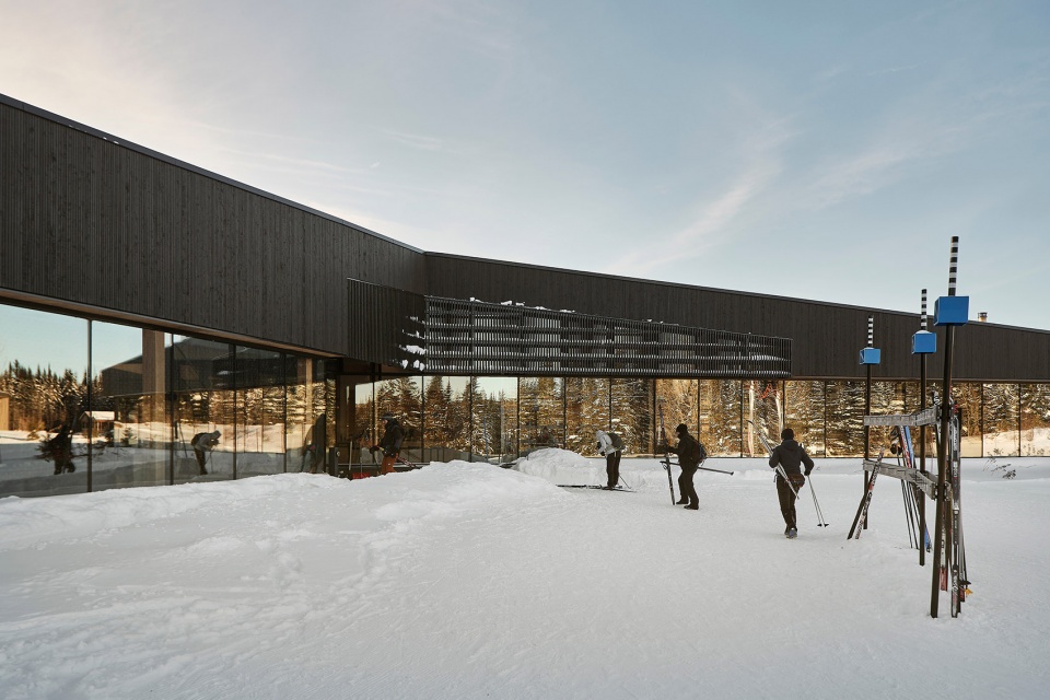 camp mercier by anne carrier architecture
