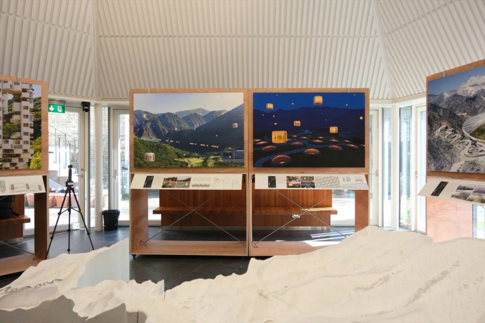 ATELIER LI XINGGANG Integrated Geometry and Poetic Scenery Yanqing Olympic Park 2062 The Interaction between Technology and Poetry