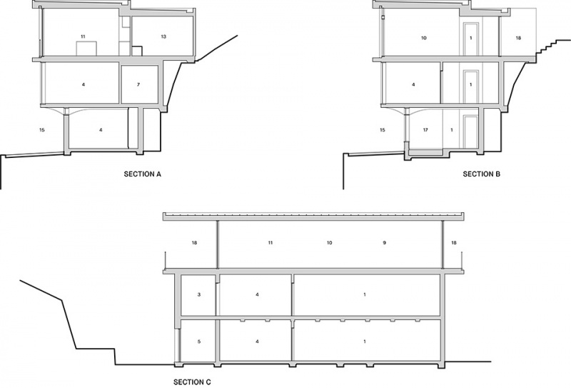 corbel house by nick bell architects