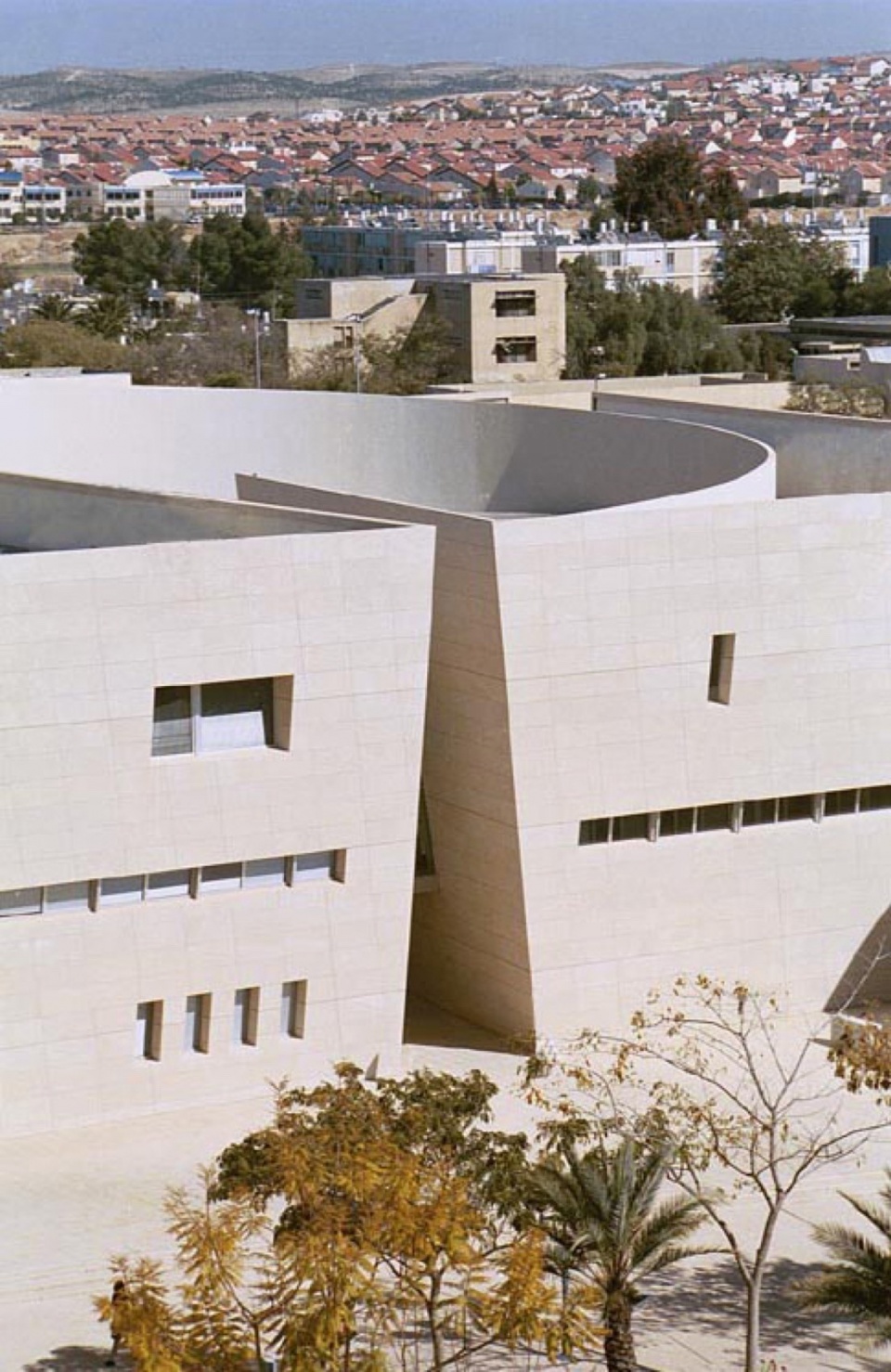 university senate center ben gurion university of the negev beer sheva by chyutin architects
