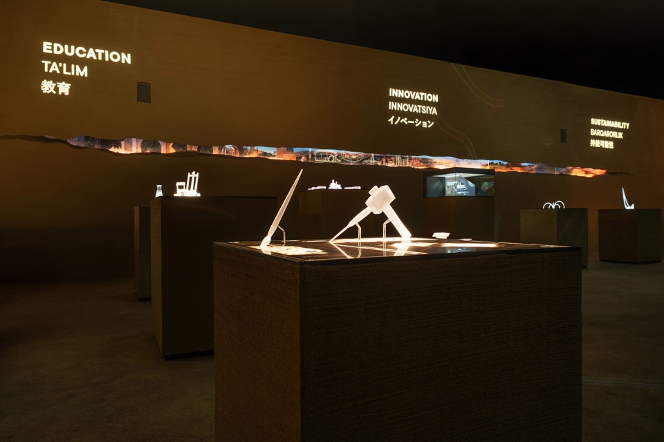 uzbekistan pavilion at osaka expo 2025 by atelier bruckner