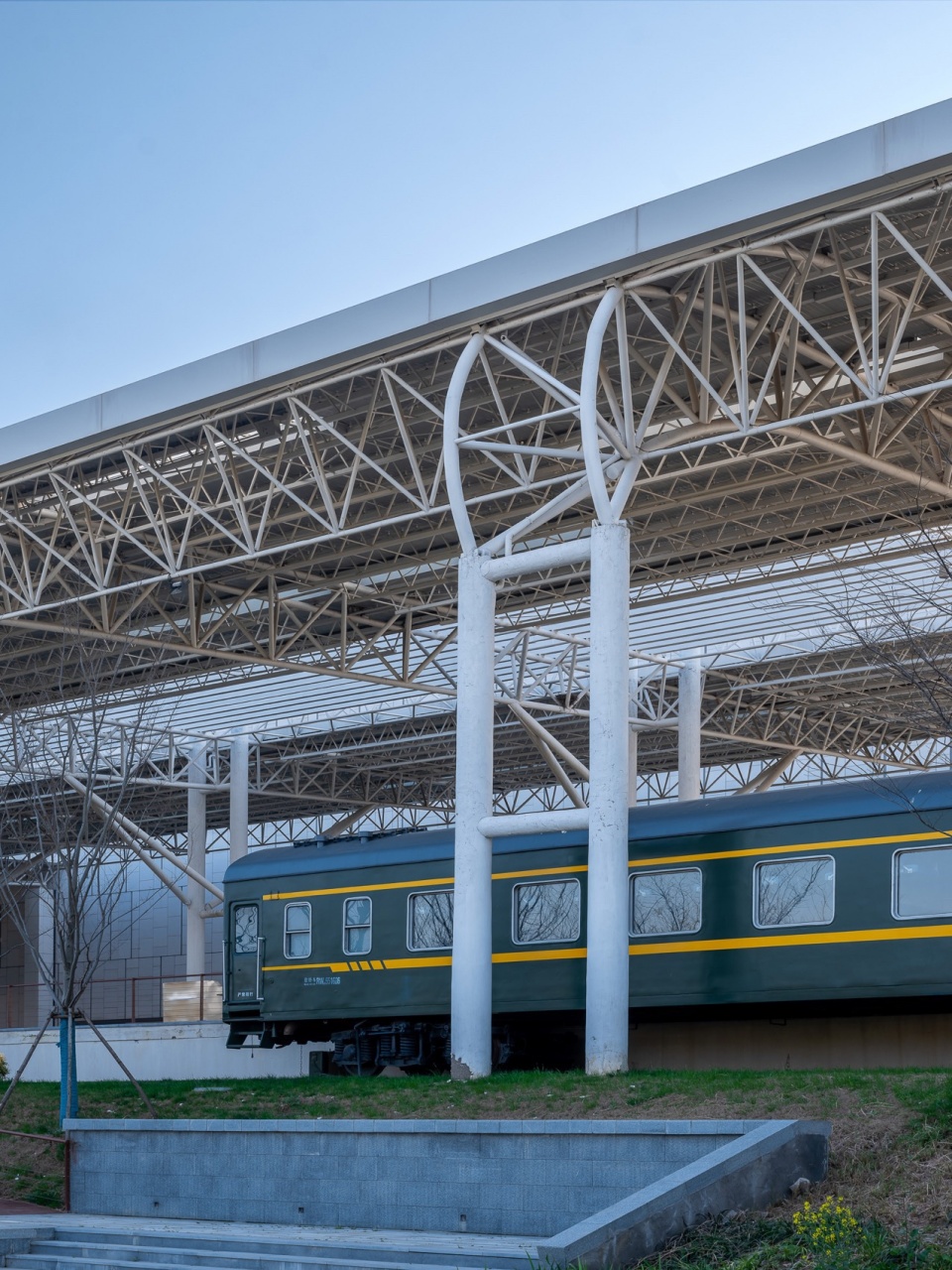 China Yellow Sea Wetlands Museum Railway Park by DuShe Architectural Design Co Ltd Shanghai
