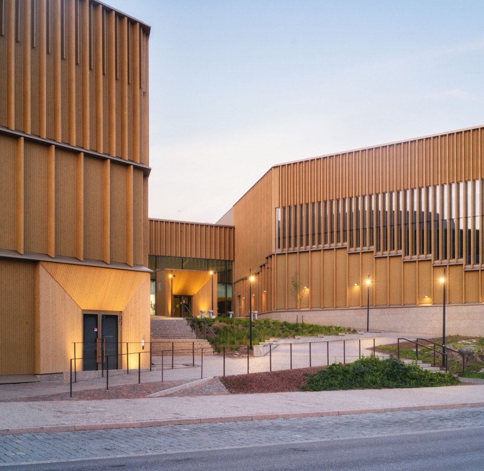 Kari Campus education sports and leisure centre by Verstas Architects