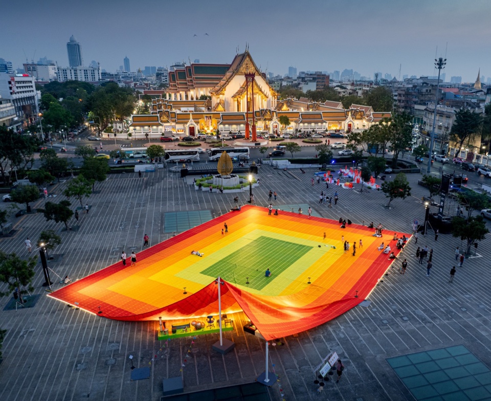 Mega Mat Bangkok Design Week by MVRDV