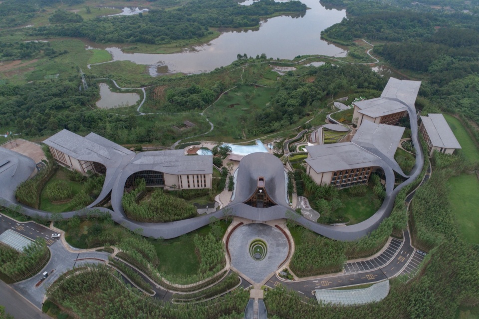 The Spine Resort Heilongtan China by AIM ARCHITECTURE