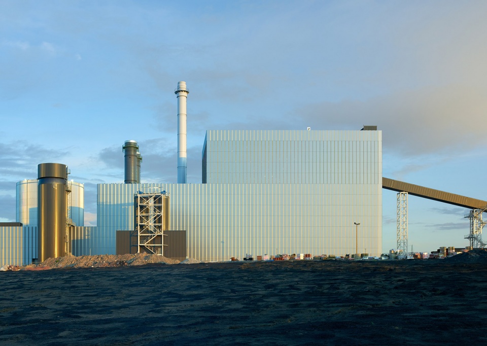 vuosaari bioenergy heating plant by kivinen rusanen architects