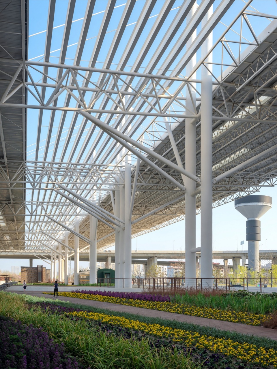 China Yellow Sea Wetlands Museum Railway Park by DuShe Architectural Design Co Ltd Shanghai