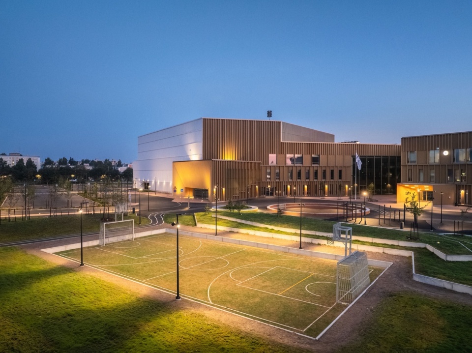 Kari Campus education sports and leisure centre by Verstas Architects