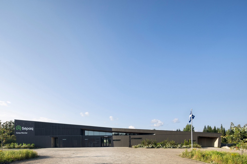 camp mercier by anne carrier architecture