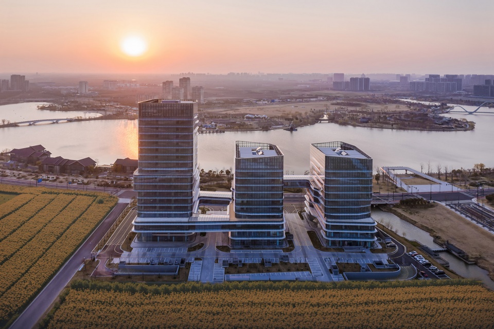 nanhai future city flow economy harbor by ecadi