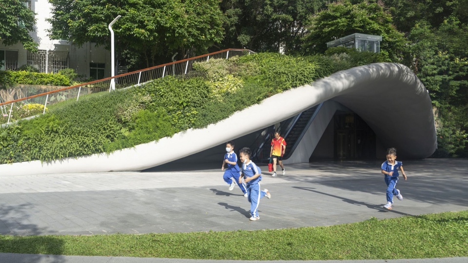 redevelopment design of the eastern entrance of shenzhen peoples park