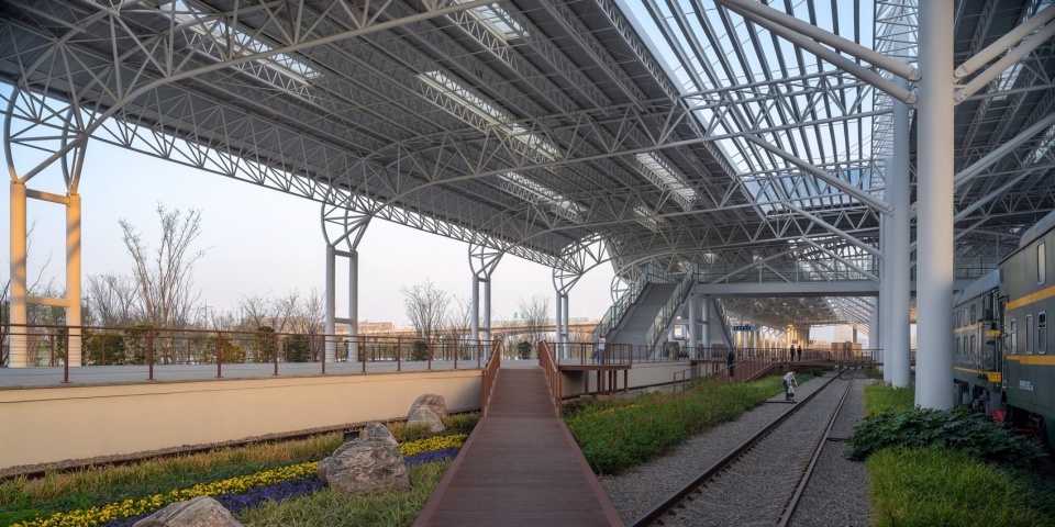 China Yellow Sea Wetlands Museum Railway Park by DuShe Architectural Design Co Ltd Shanghai