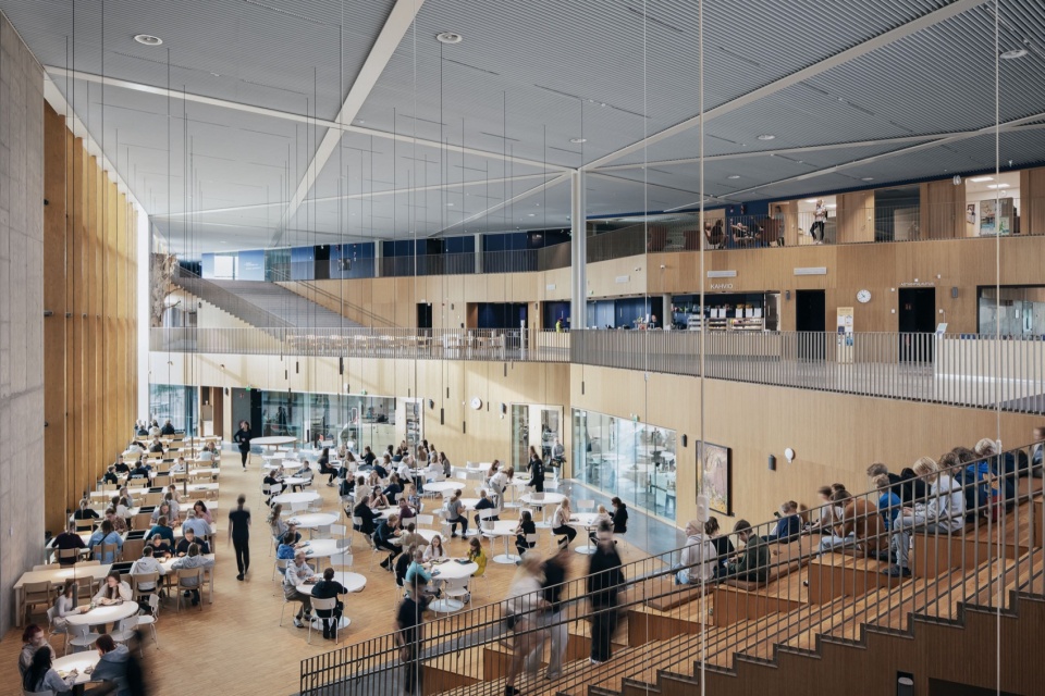 Kari Campus education sports and leisure centre by Verstas Architects