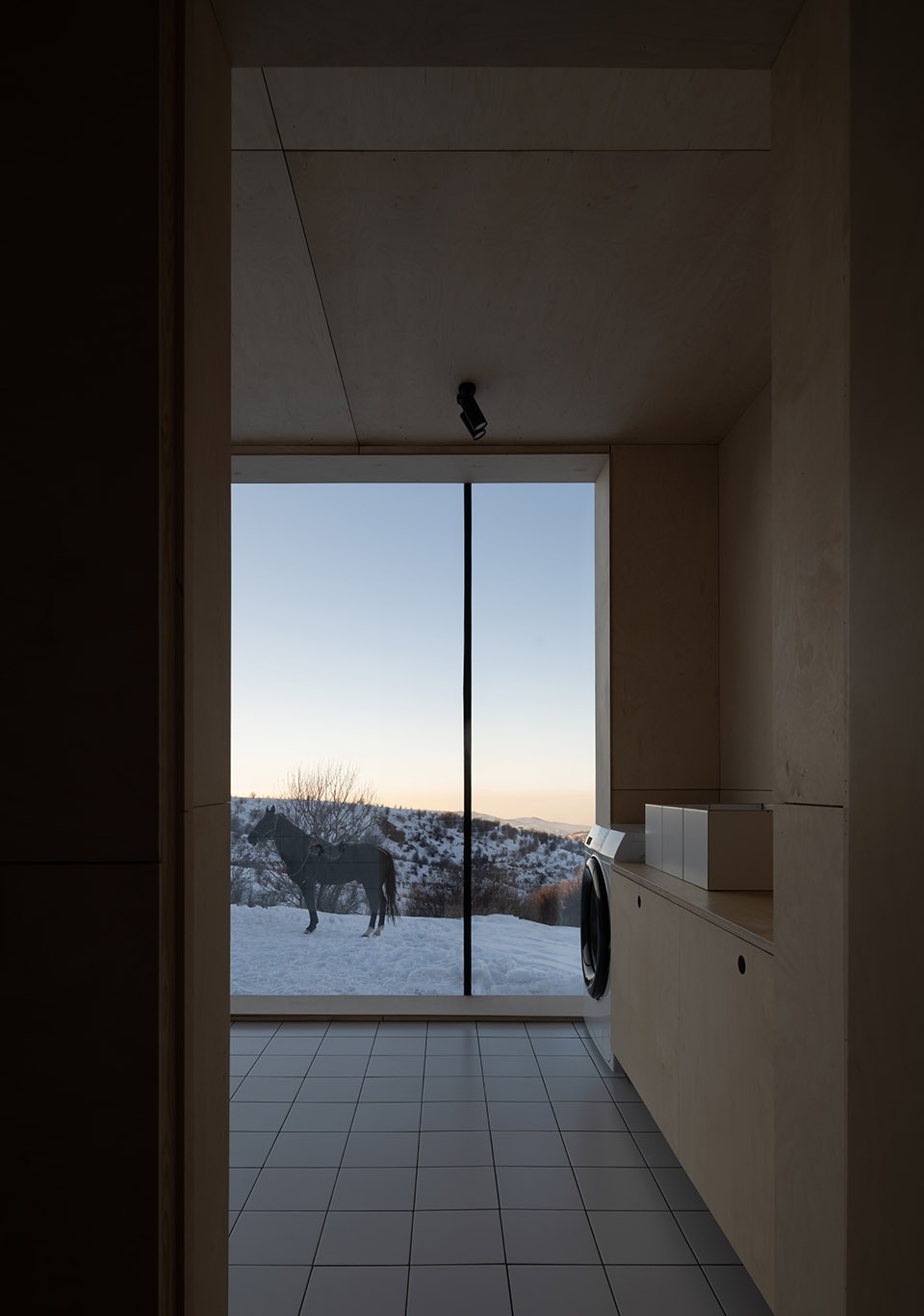 aum cabins amid mountainscape in kazakhstan by arthur kariev architects
