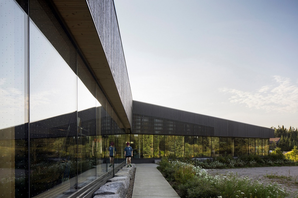 camp mercier by anne carrier architecture