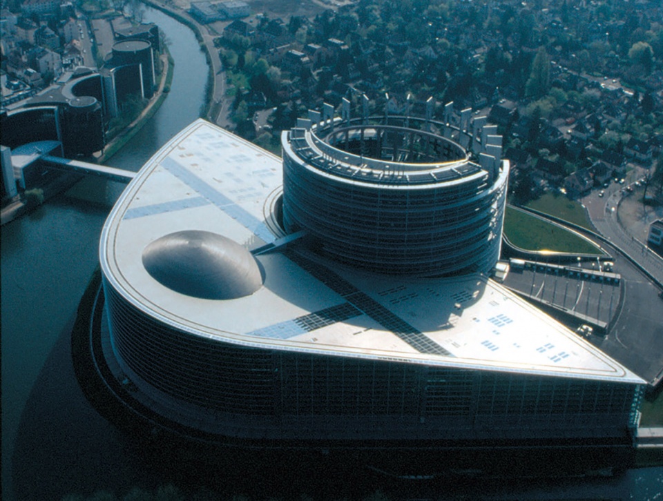 the european parliament building by architecturestudio