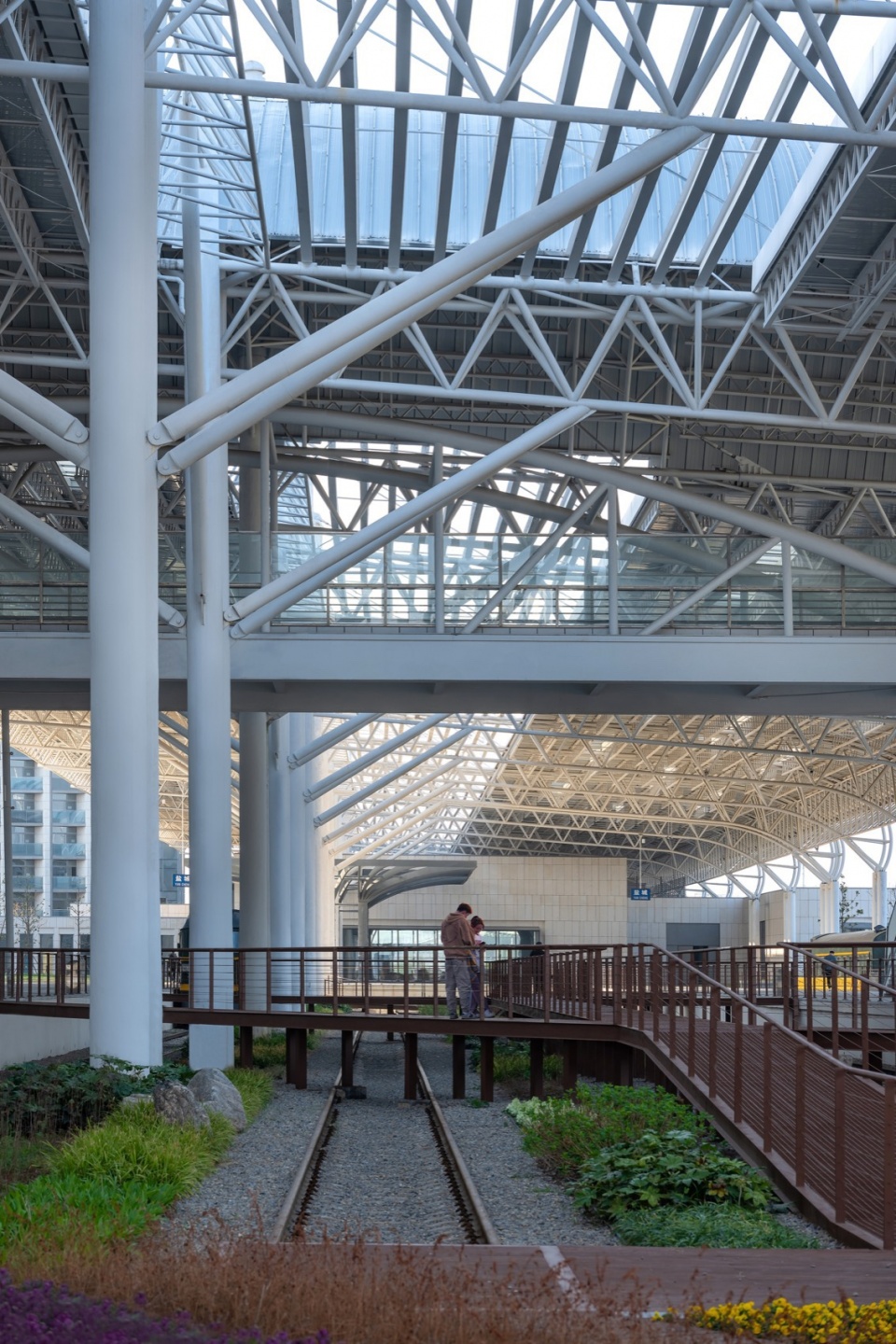 China Yellow Sea Wetlands Museum Railway Park by DuShe Architectural Design Co Ltd Shanghai