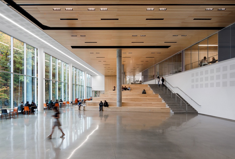 ecole secondaire du bosquet by msdl architectes