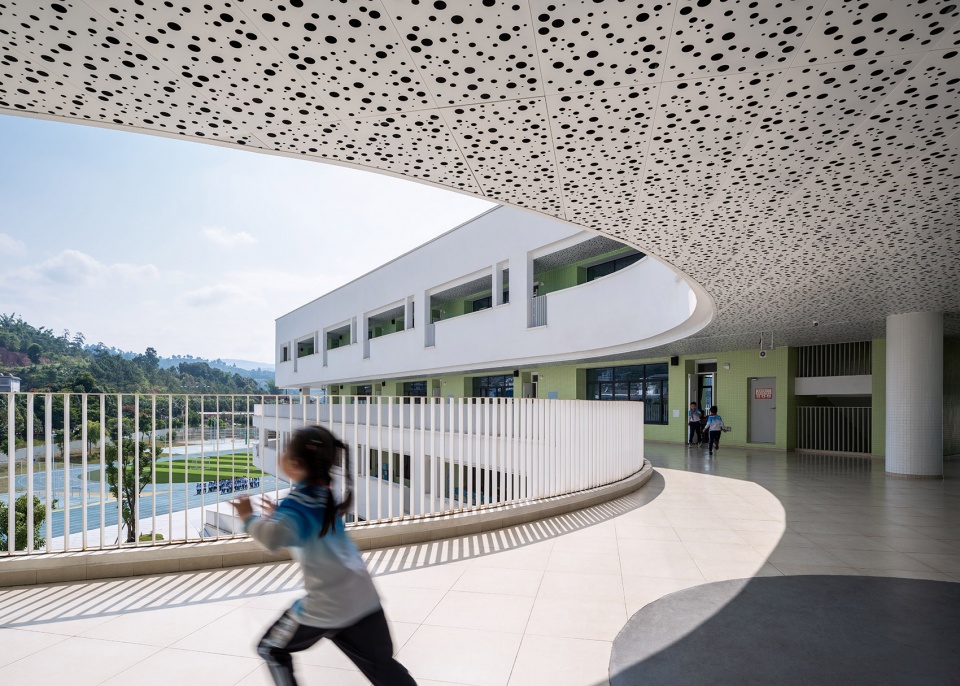 gucheng campus of simao first primary school by scut