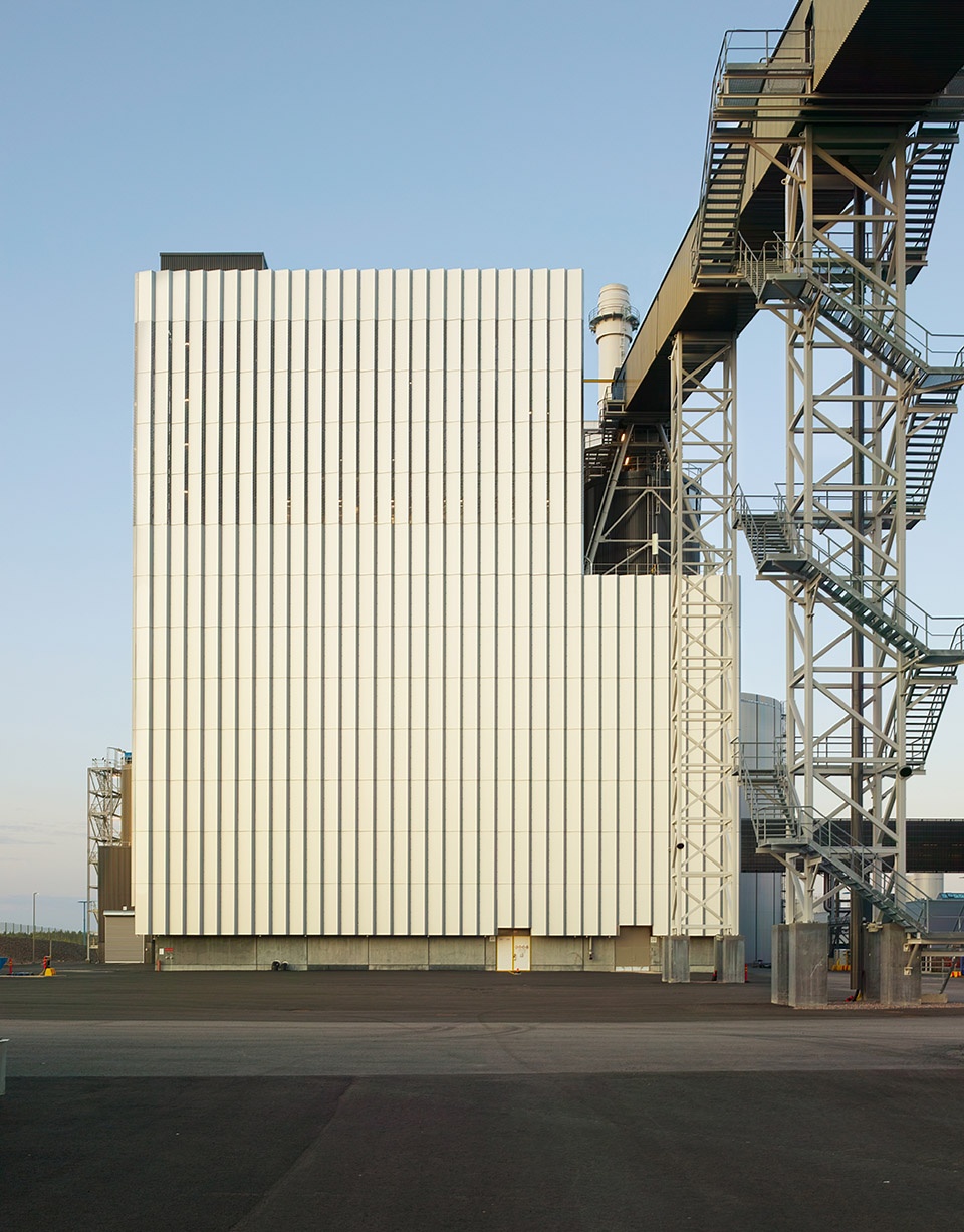 vuosaari bioenergy heating plant by kivinen rusanen architects