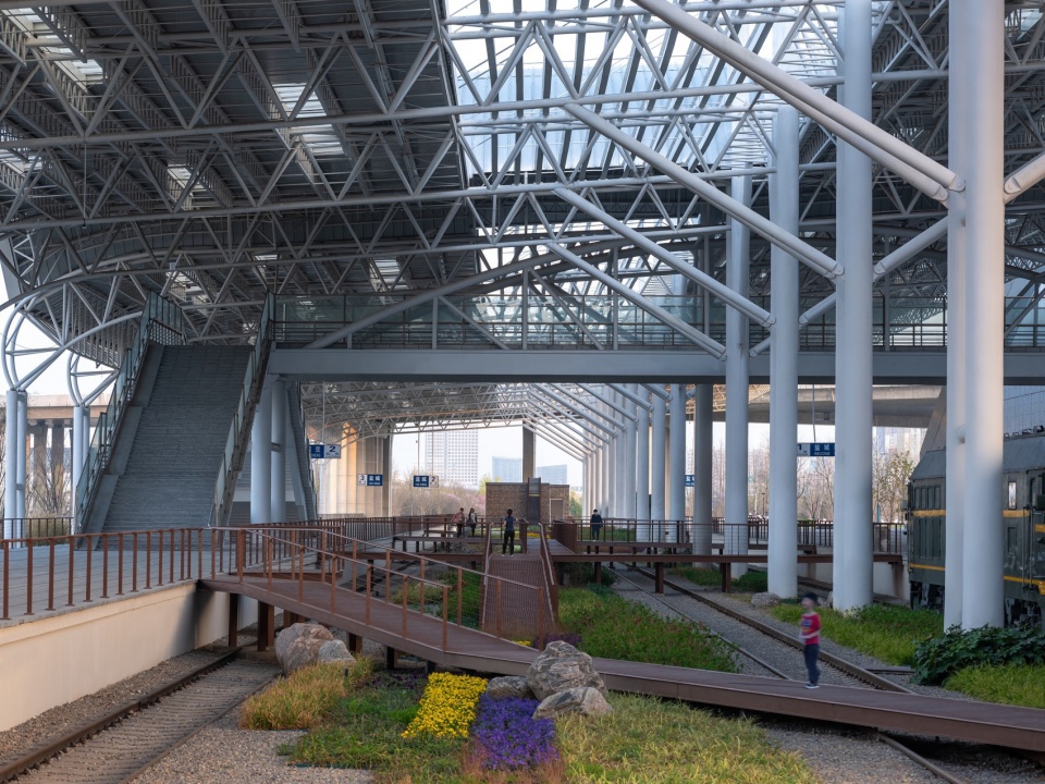 China Yellow Sea Wetlands Museum Railway Park by DuShe Architectural Design Co Ltd Shanghai