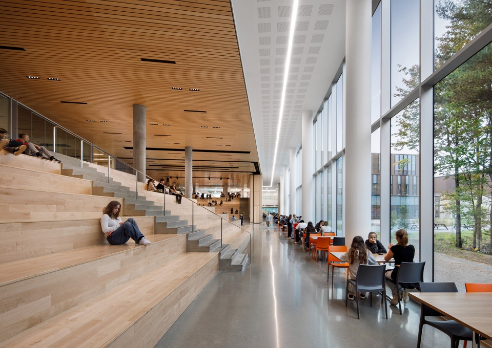 ecole secondaire du bosquet by msdl architectes